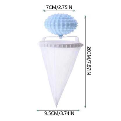 🎁3-Pack Silicone Sticky Ball Pet Hair & Lint Laundry Catcher