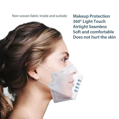 😷 100Pcs KN95 Masks – 5-Ply, 95% Filtration, Individually Wrapped