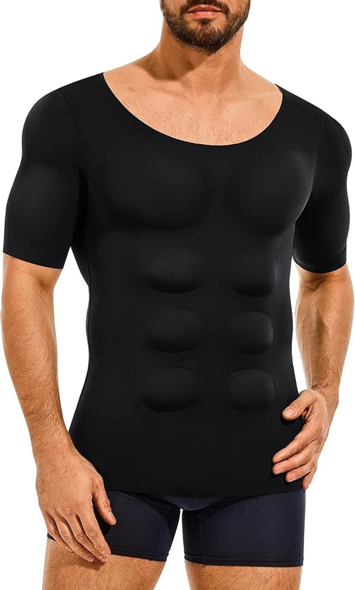 Short Sleeve Men Body Shaper
