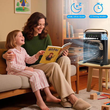 Personal Air Cooler, Portable Air Conditioner Fan