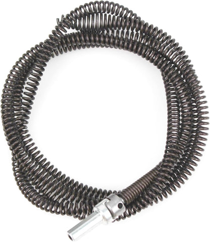 10mm Heavy-Duty Drain Auger Snake Cable with Drill Adapter