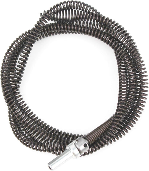10mm Heavy-Duty Drain Auger Snake Cable with Drill Adapter