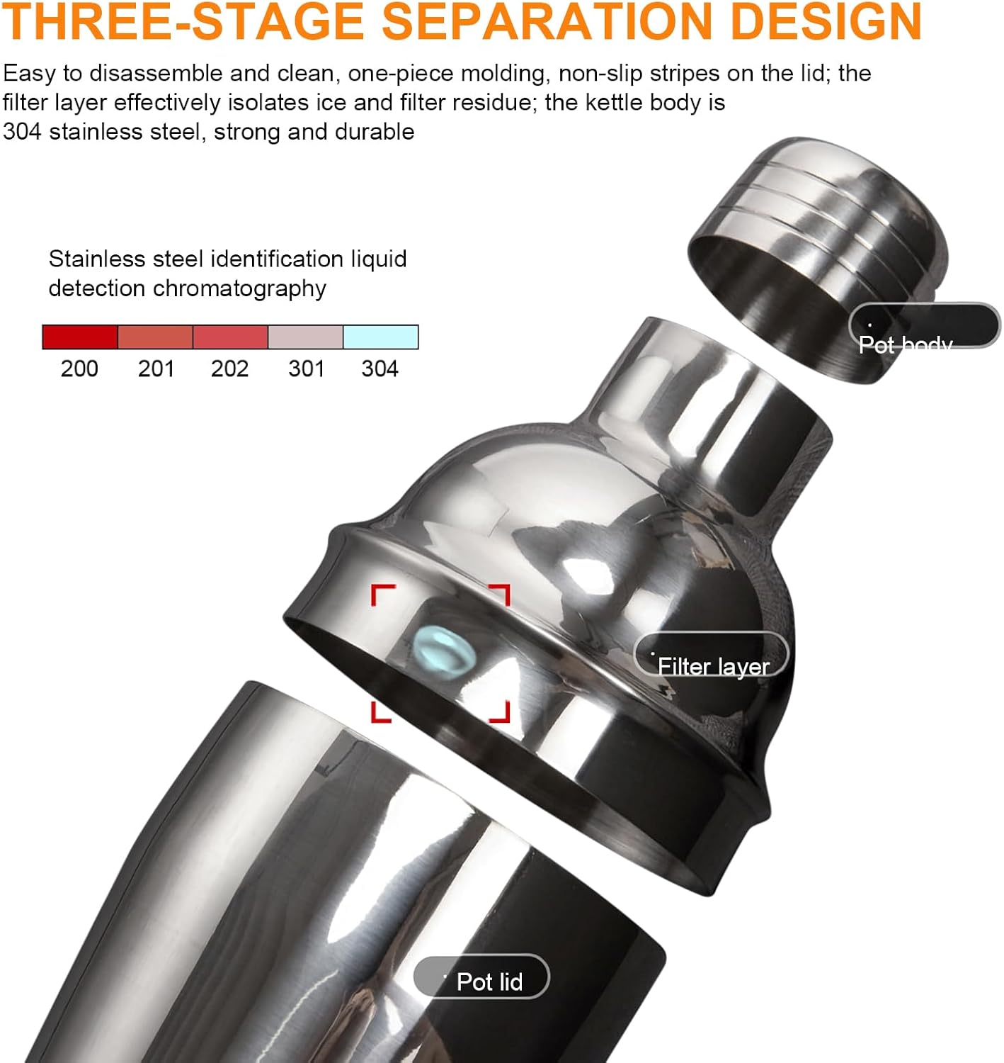 10-Piece Stainless Steel Cocktail Shaker & Bartender Kit