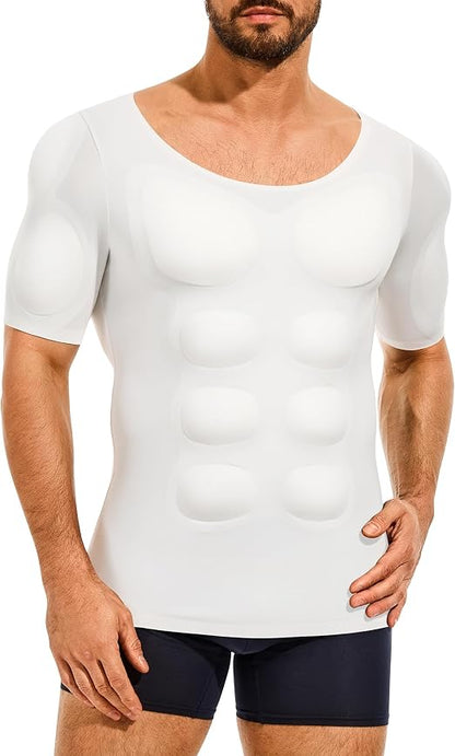 Short Sleeve Men Body Shaper