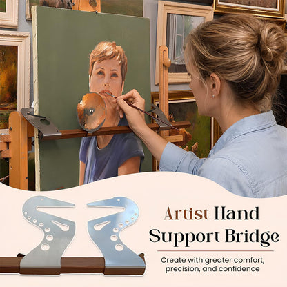 🎨 Adjustable Easel Hand Rest Support Bar