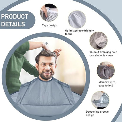🎁2 Pcs Waterproof Umbrella Hair Cutting Cape For Adults &amp; Kids