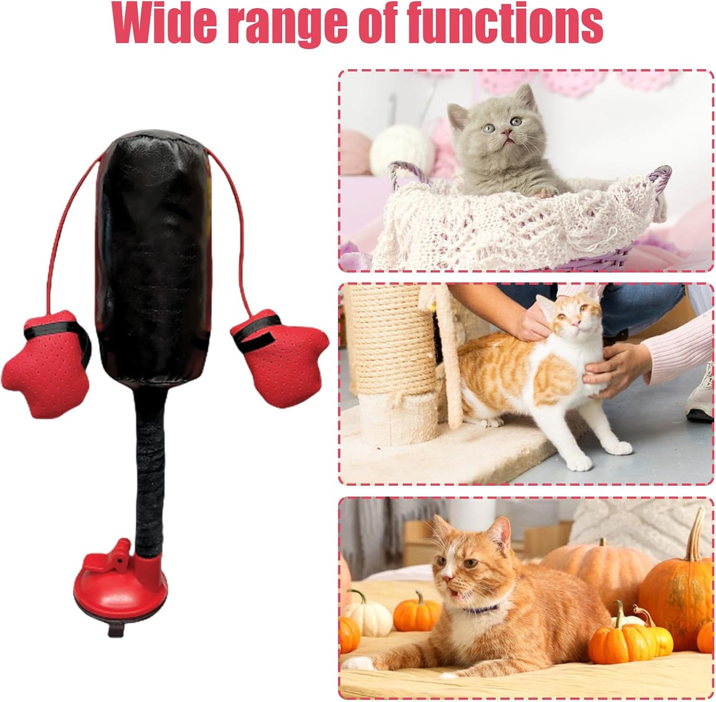 Cat Punching Bag Toy