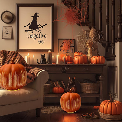 🎃✨Halloween Pumpkins Twinkle Lamp