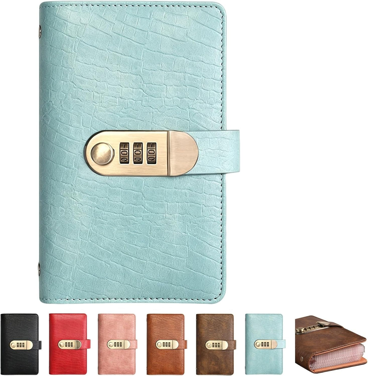 Lockable A6 Savings Binder – Cash Budget & Envelope Organizer
