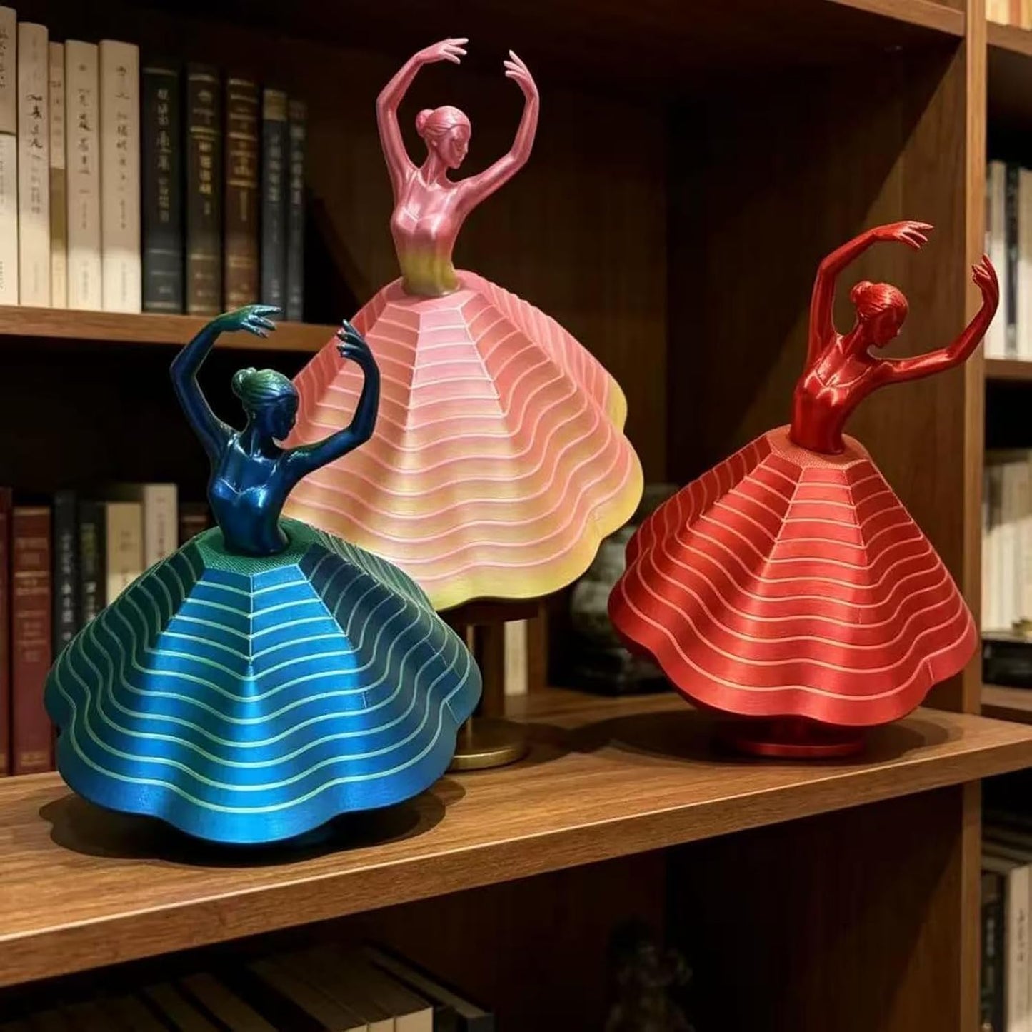 3D Printed Spinning Ballerina Fidget, Ballet Fidget Spinner
