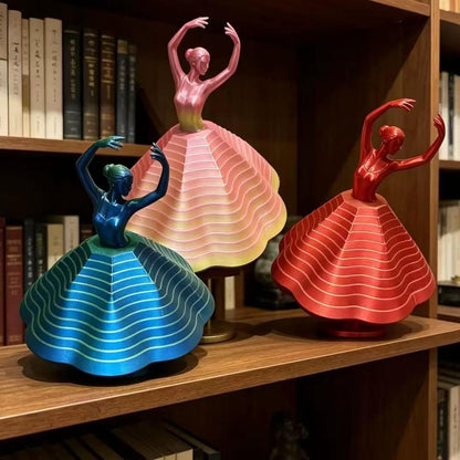 3D Printed Spinning Ballerina Fidget, Ballet Fidget Spinner