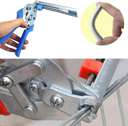 M-Type Hog Ring Pliers Kit with 1,200 Clips
