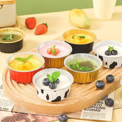 Mini Aluminum Foil Cupcake Baking Cups
