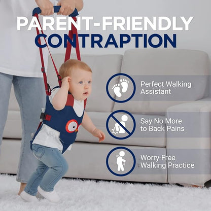 Adjustable Baby Walking Harness With Support Handl