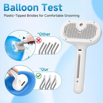 3 in 1 Pet Steam Brush-Shower Brush