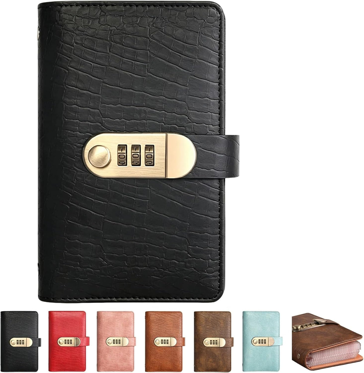 Lockable A6 Savings Binder – Cash Budget & Envelope Organizer