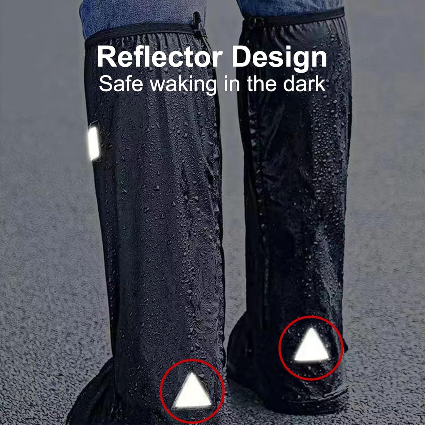 Rain Boot Shoes Cover Men Women Waterproof Anti