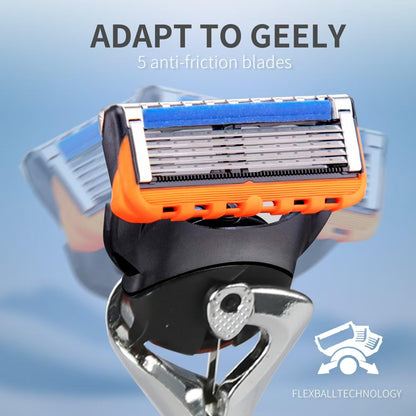 Men's Razor Blade Replacement Refills with Handle