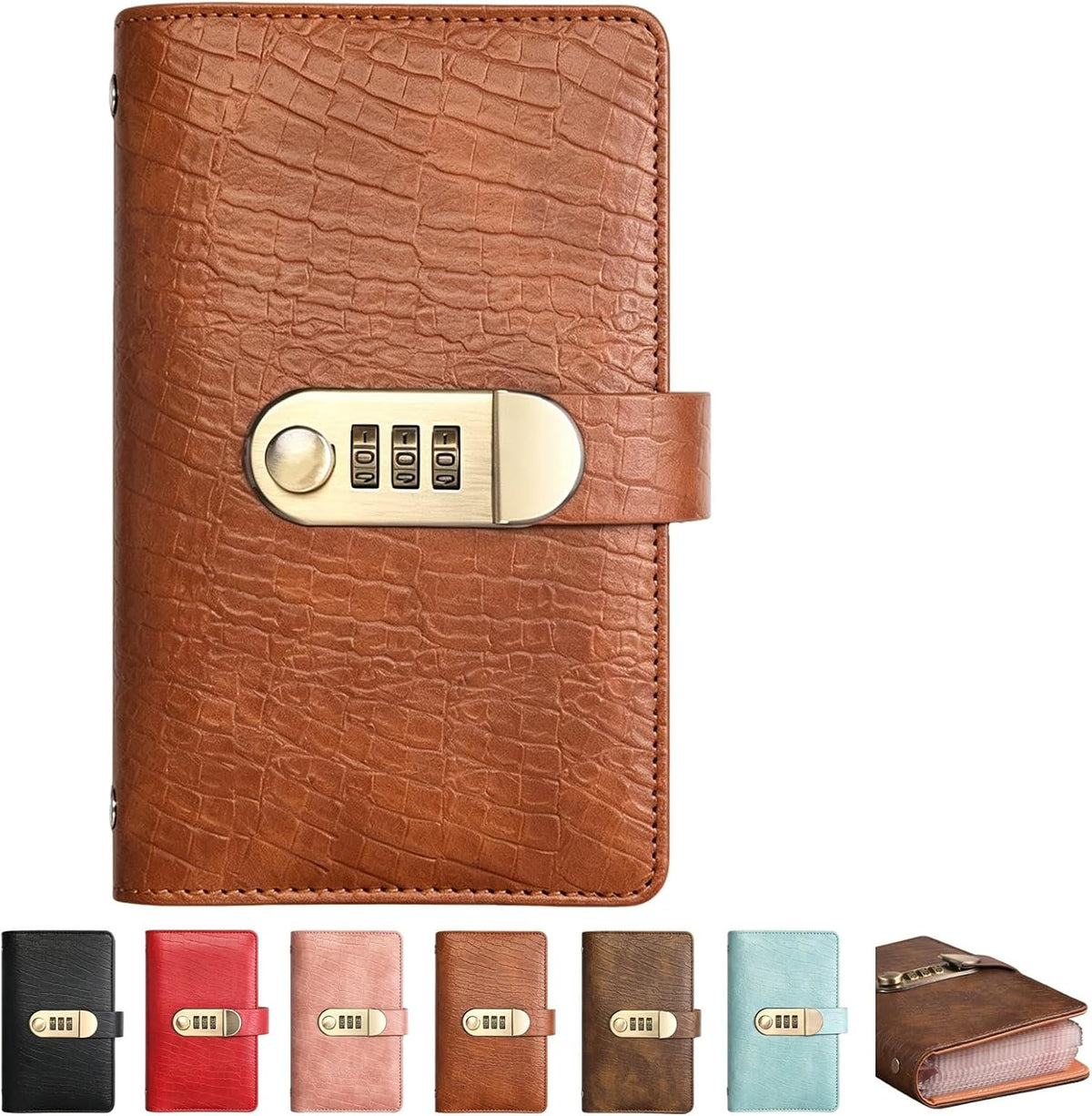 Lockable A6 Savings Binder – Cash Budget & Envelope Organizer