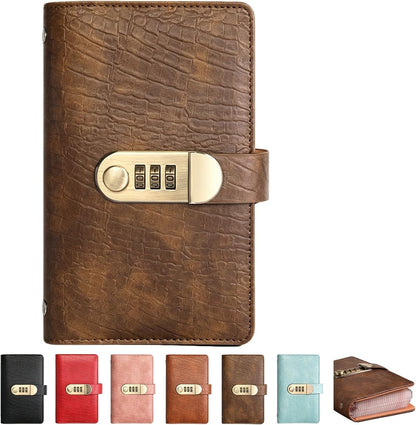 Lockable A6 Savings Binder – Cash Budget & Envelope Organizer