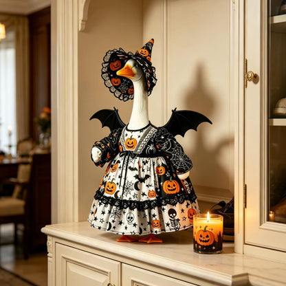 🎃 Pumpkin Wizard Porch Goose Outfit