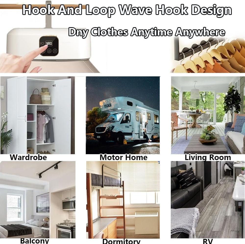 ❤️Portable Clothes Dryer – Fast Drying, Foldable & Easy to Use