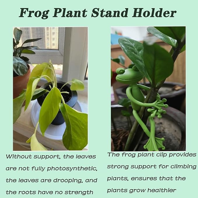 Frog Plant Stand Holder