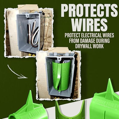 🎁5-Piece Drywall Electrical Box Locator &amp; Wire Protection Tool Set