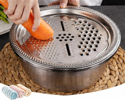 6-in-1 Stainless Steel Colander Set