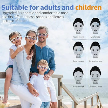 🎁Motion Sickness Glasses With Liquid Horizon Rings For Travel