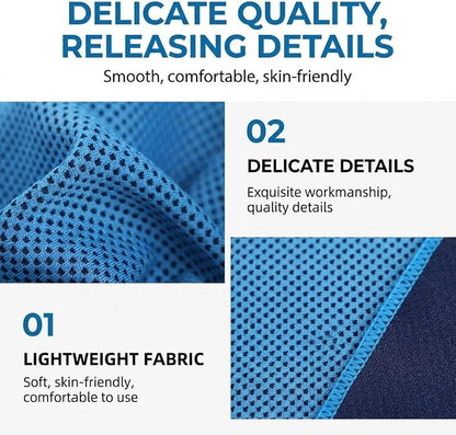 Soft Cooling Towel, Breathable Quick Dry Ice Towel