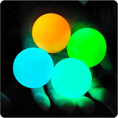 Glow in The Dark Sticky Balls that Stick to The Ceiling
