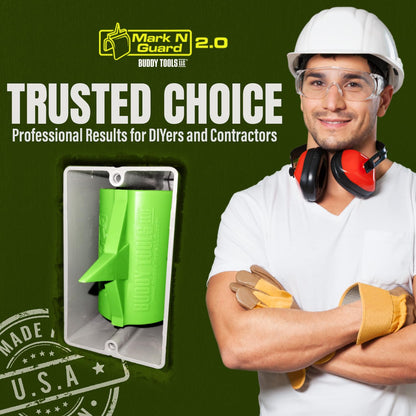 🎁5-Piece Drywall Electrical Box Locator &amp; Wire Protection Tool Set