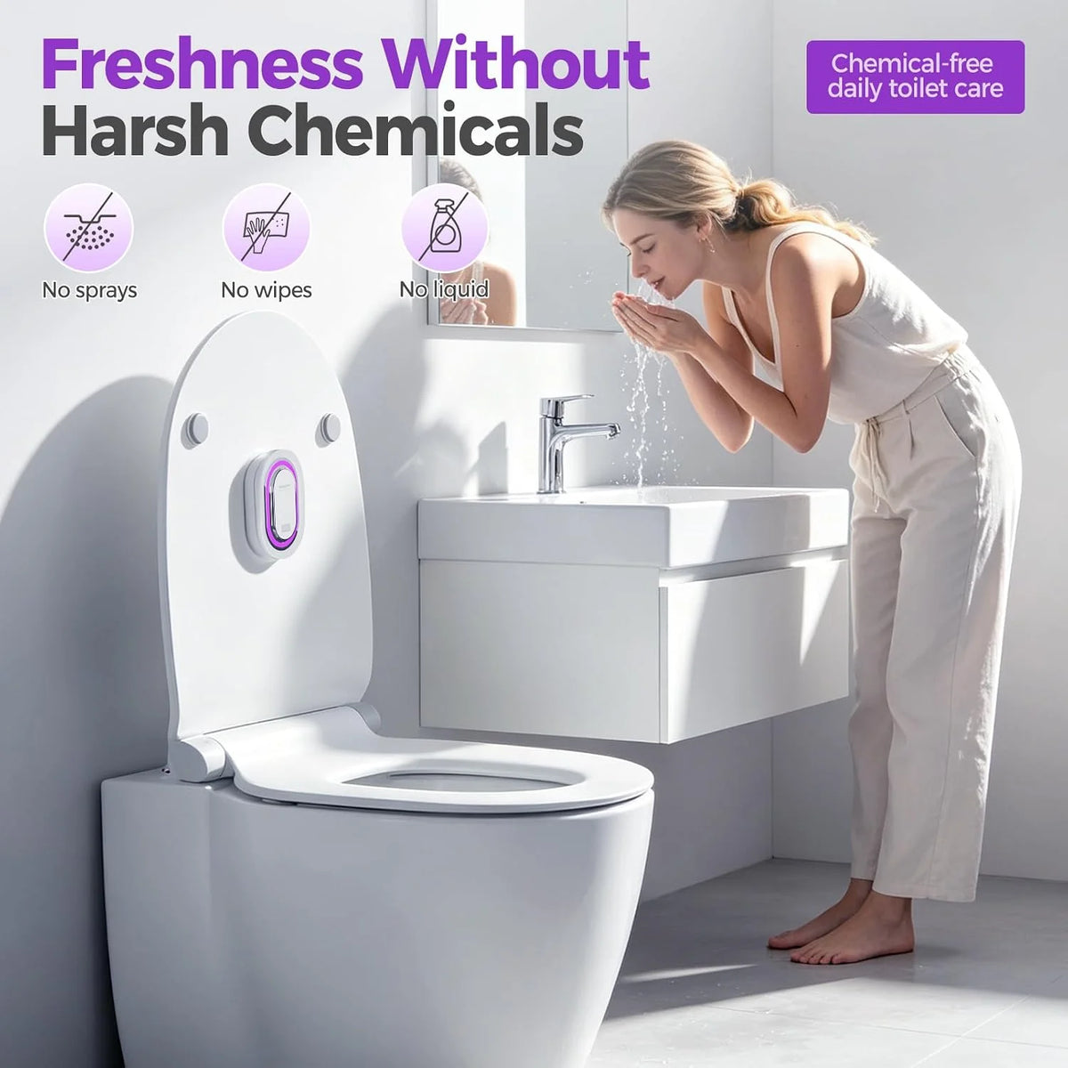 🎁UV-C 275nm Toilet Sanitizer Lamp With Smart Sensors