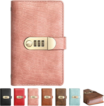 Lockable A6 Savings Binder – Cash Budget & Envelope Organizer