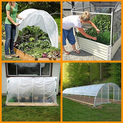 ❤️Heavy Duty Clear Tarp with Grommets