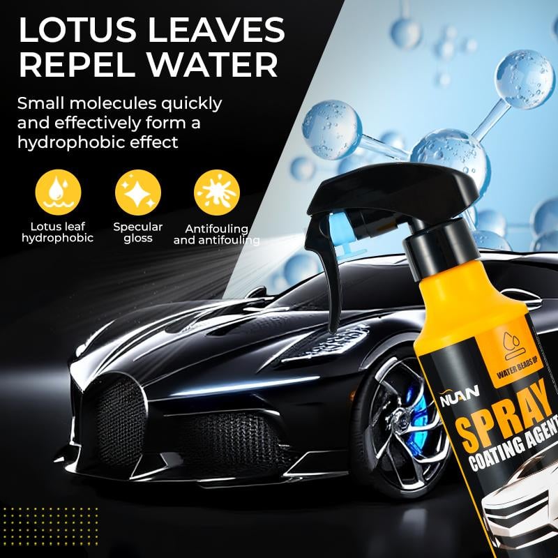 ✨🚗 Nano Car Coating Spray: Powerful Scratch Repair. Ultra Hydrophobic Protection & Incredible Deep Gloss – Easy Spray-On Application!