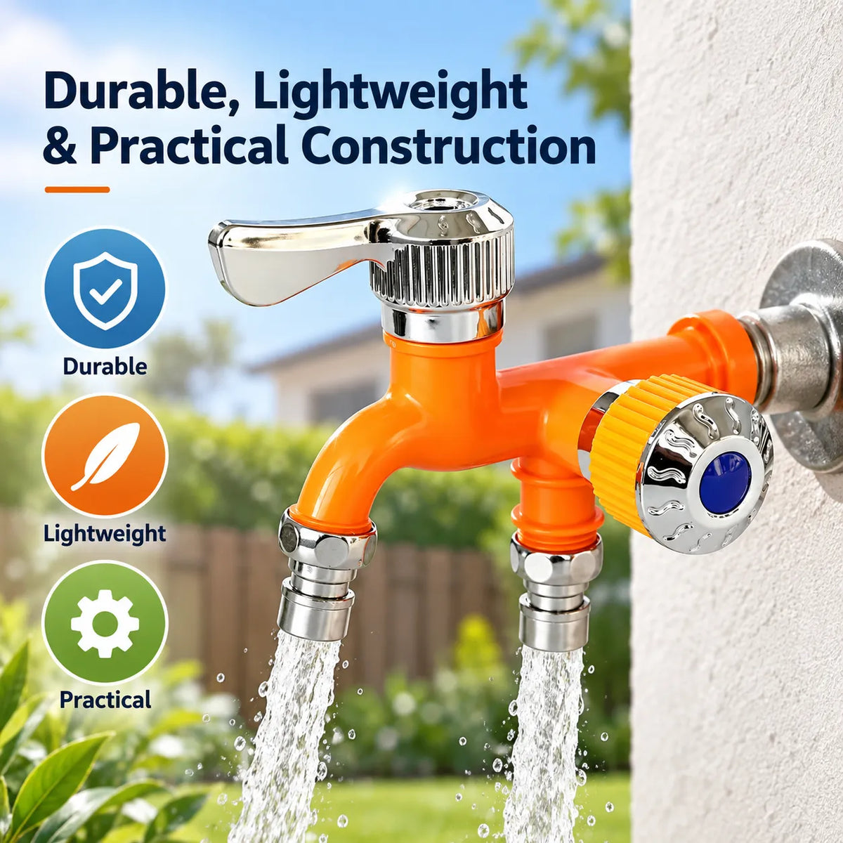 🎁2-Way Dual Outlet Water Faucet