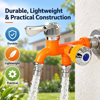 🎁2-Way Dual Outlet Water Faucet