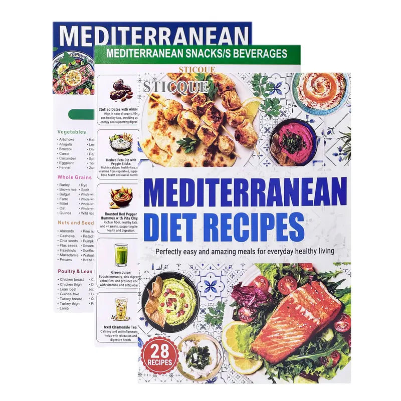 3 Count Mediterranean Diet Food List – Meal Plan & Healthy Living Guide