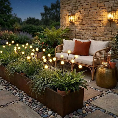 Solar Firefly Swaying Garden Lights – Waterproof Outdoor Landscape Decor