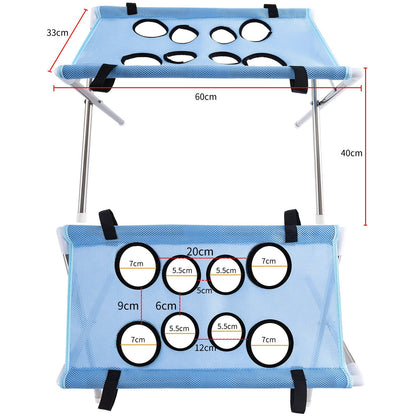 2-in-1 Foldable Pet Grooming Station with Stand