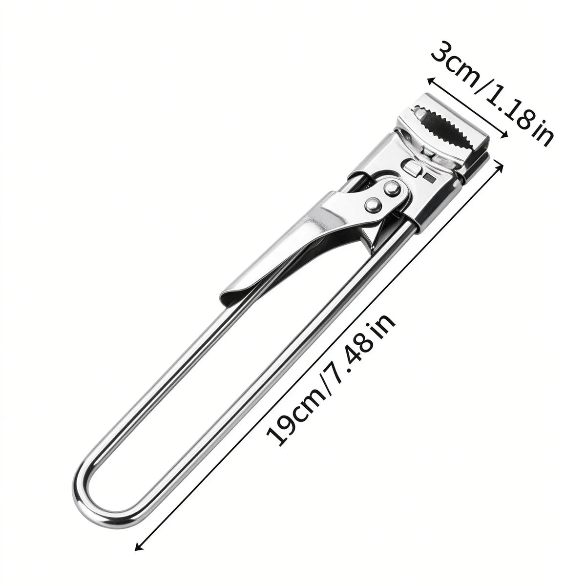 🎁Adjustable Stainless Steel Jar Opener – Easy-Grip Lid & Bottle Opener