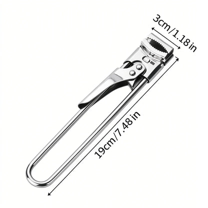 🎁Adjustable Stainless Steel Jar Opener – Easy-Grip Lid & Bottle Opener