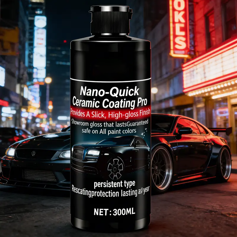 ❤️Nano Ceramic Car Coating Spray for High Gloss Shine and Paint Protection 300ml