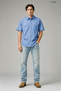 Light Blue Stripe