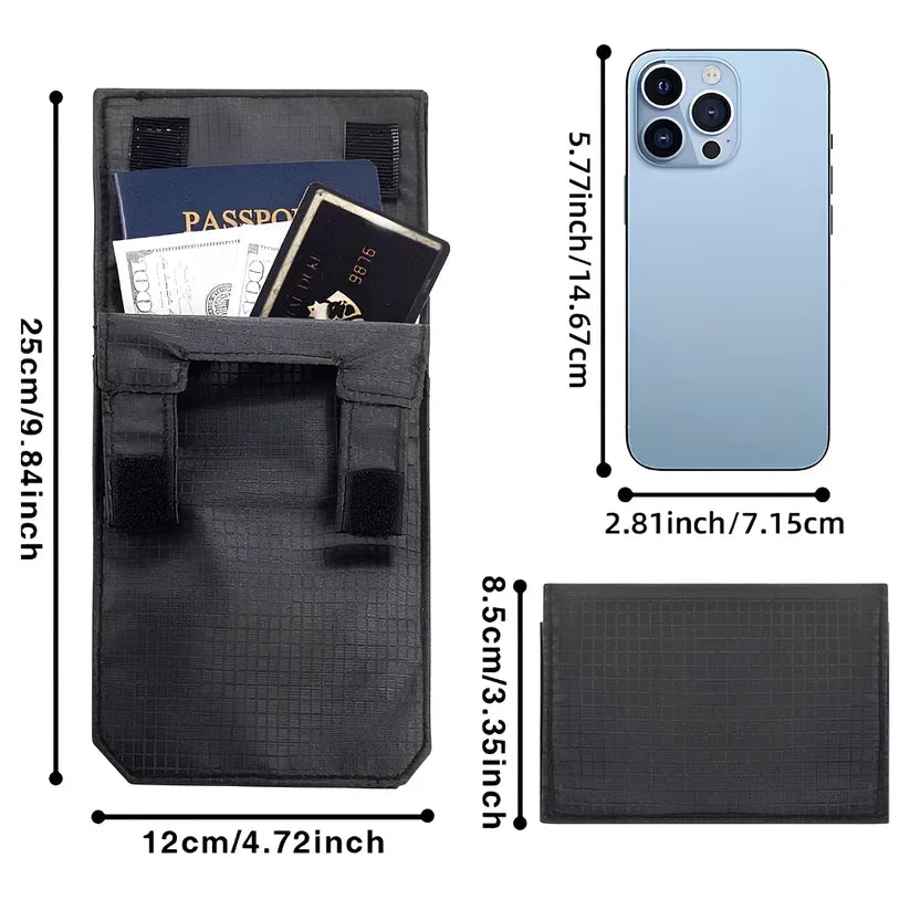 🎁Men's Hidden Belt Wallet With Secure Travel Storage