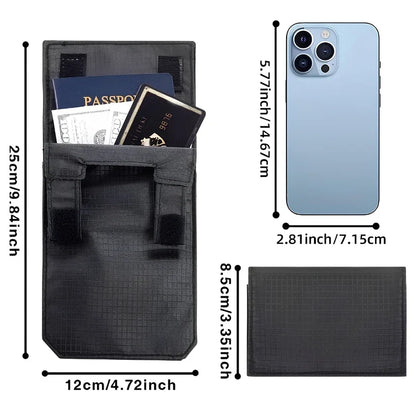 🎁Men's Hidden Belt Wallet With Secure Travel Storage