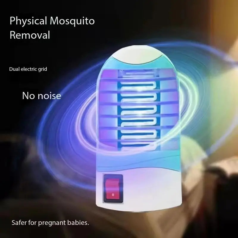 4-Pack Plug-In Indoor Bug Zapper with UV Light – Quiet Electric Mosquito & Flying Insect Killer for Home, Bedroom & Office
