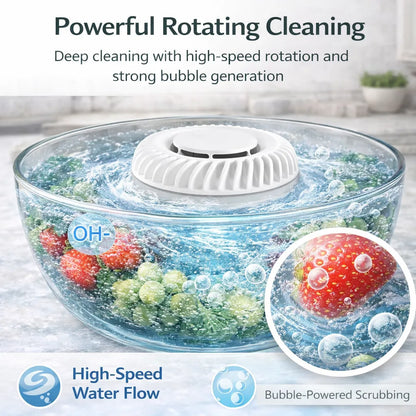 🥬 Fruit & Vegetable Washer – Removes Pesticides & Bacteria. No Chemicals Needed